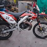 Moto Villa 50 WRE usata vista di profilo