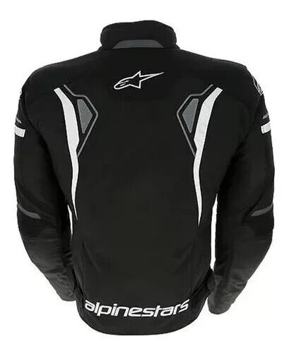 Immagine giacca moto impermeabile Alpinestars retro